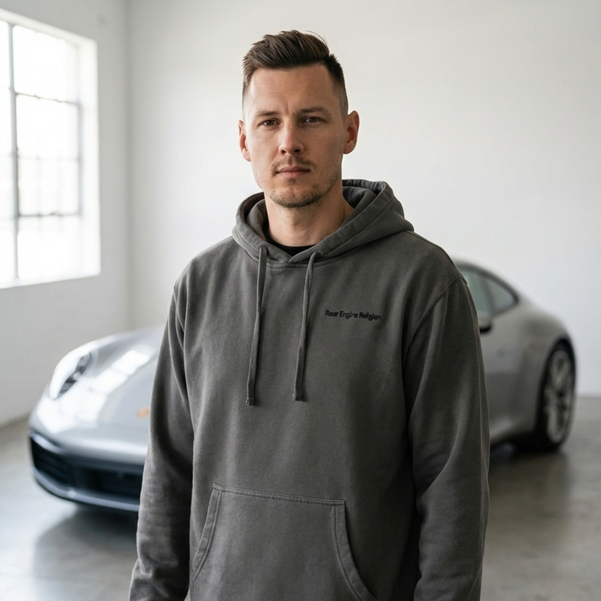 Rear Engine Religion Pigment Hoodie