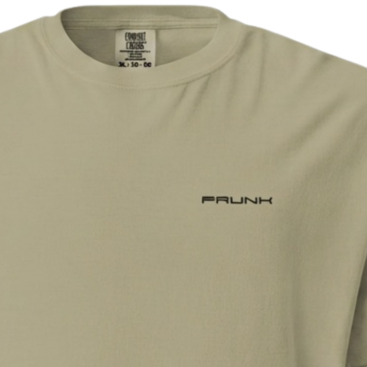 FRUNK Tee, embroidered FRUNK on the left chest
