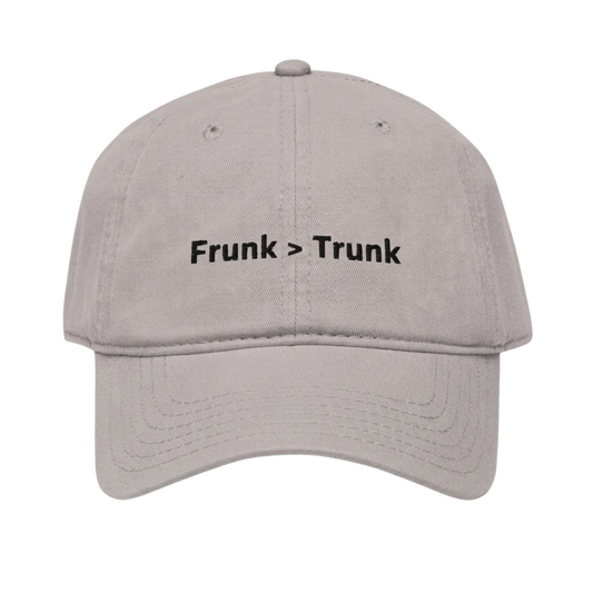 Frunk > Trunk Cap