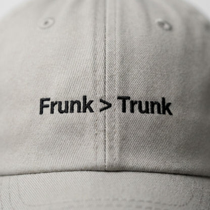 Frunk > Trunk Cap